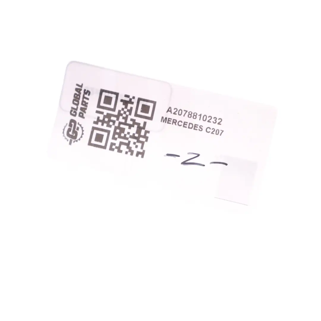 Front Fender Body Moulding Trim Wing Right O/S Mercedes C207 - SKU A2078810232 - Part number A2078810232