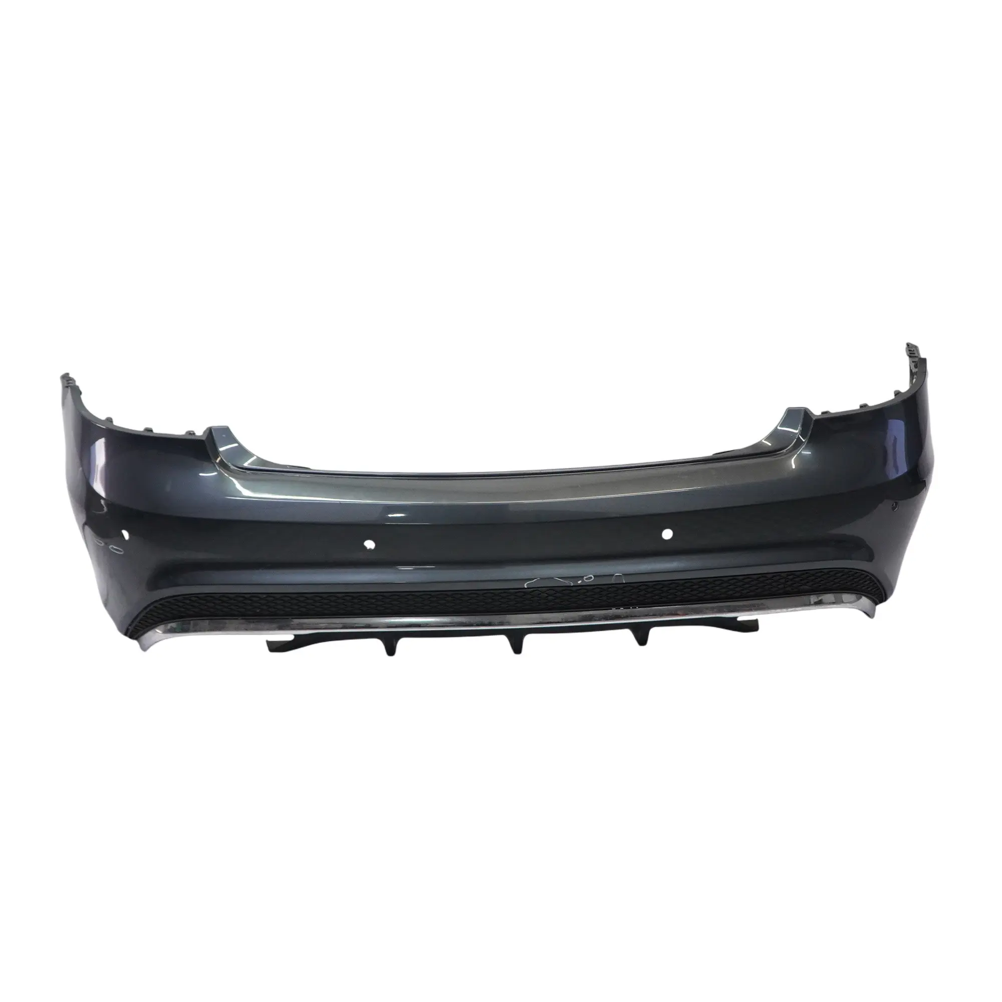 Mercedes W207 Rear Bumper AMG Sport Tenorite Grey Metallic - 755