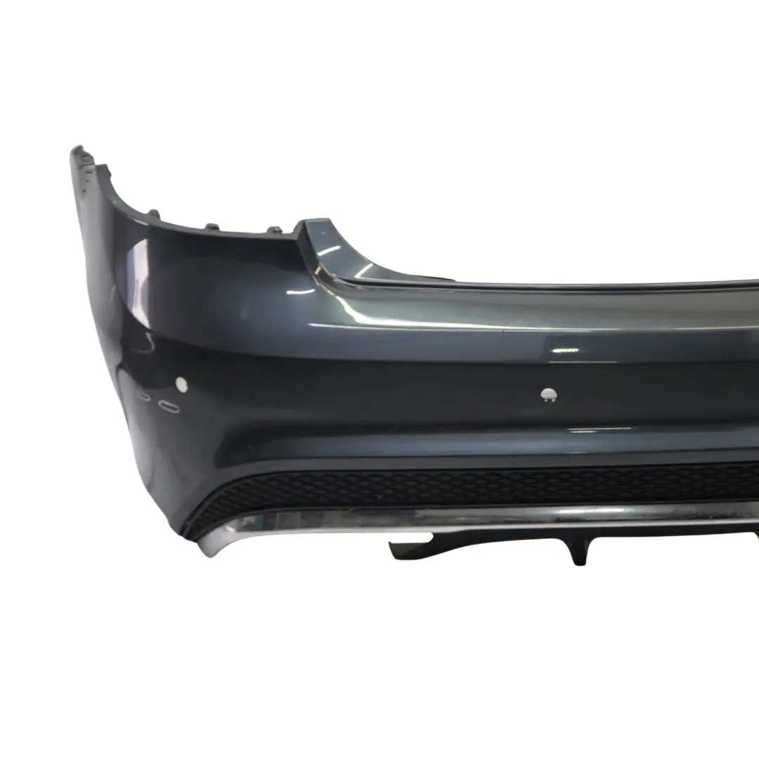 Mercedes W207 Rear Bumper AMG Sport Tenorite Grey Metallic - 755