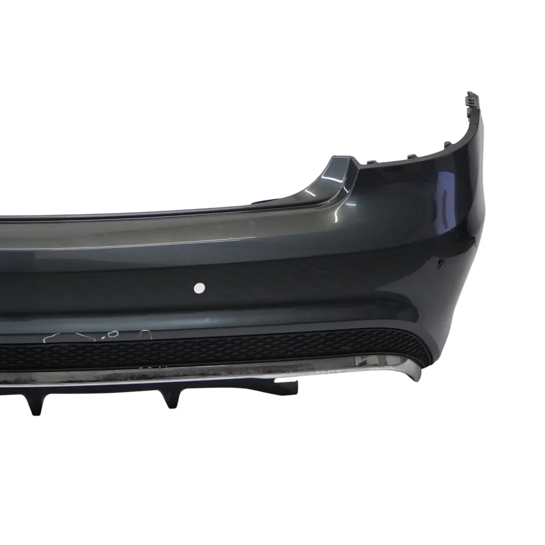 Mercedes W207 Rear Bumper AMG Sport Tenorite Grey Metallic - 755