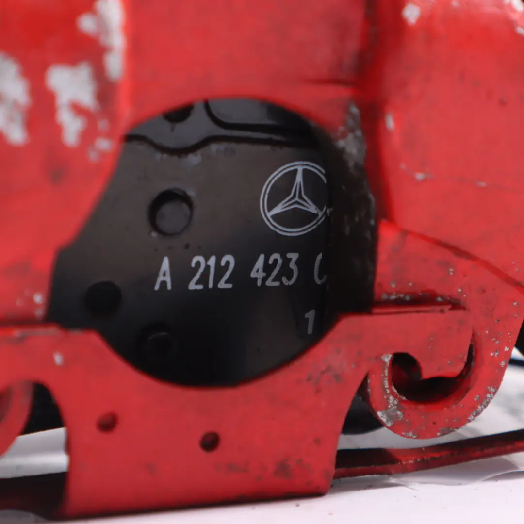 Mercedes W212 Bremssattel Hinten Rechts Rad Bremse Rot A2124230381