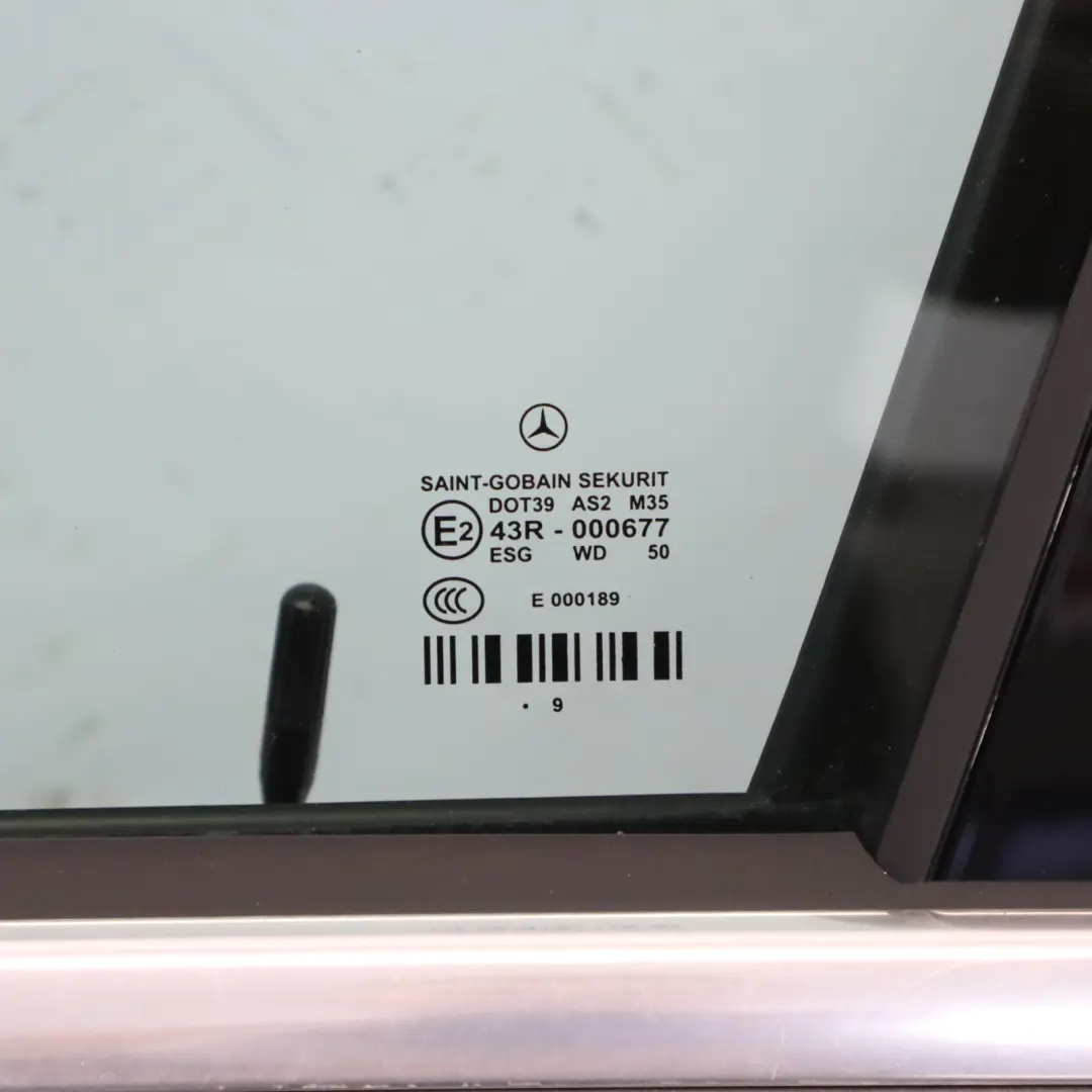 Mercedes W212 Drzwi Lewe Przednie Palladium Silver Srebrny Metalik - 792