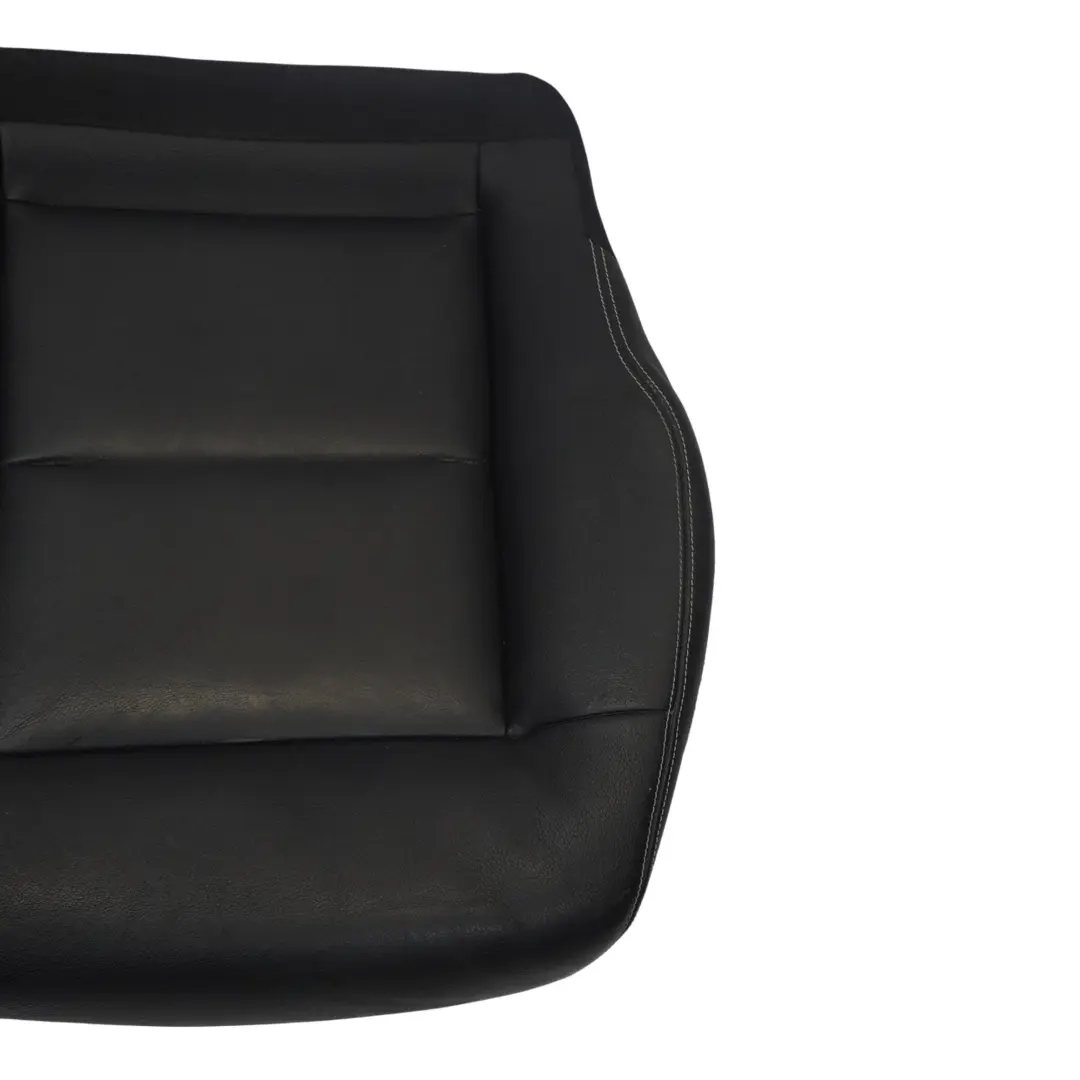 Mercedes W212 Front Seat Lower Bottom Cushion Heated Left N/S Leather Black