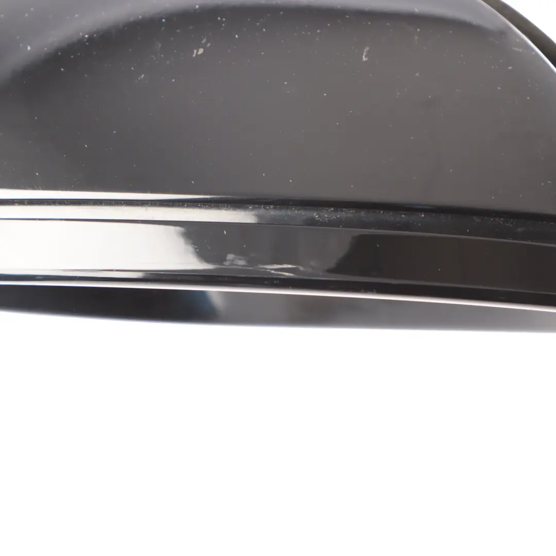 Mercedes W221 Wing Mirror Right O/S Cover Cap Schwarz Black - 040 A2198100264