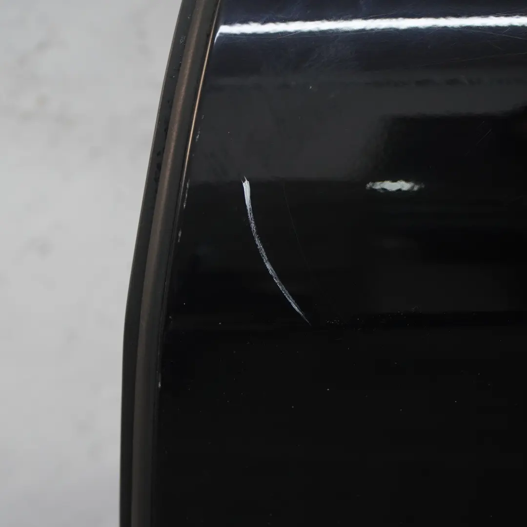 Mercedes W221 Long Rear Left Door N/S Door Covering Schwarz Black - 040