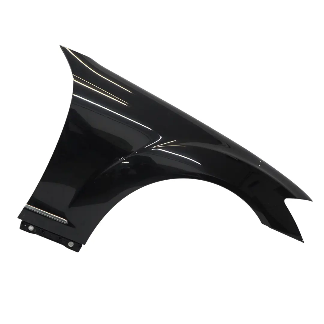 Mercedes W221 Wing Panel Fender Front Right O/S Side Panel Black - 040