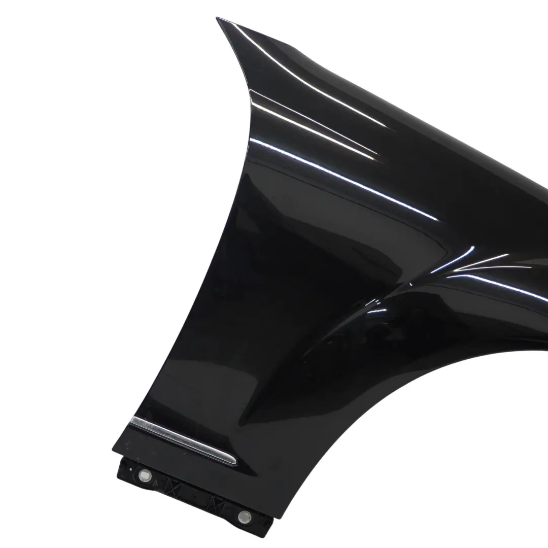 Mercedes W221 Wing Panel Fender Front Right O/S Side Panel Black - 040