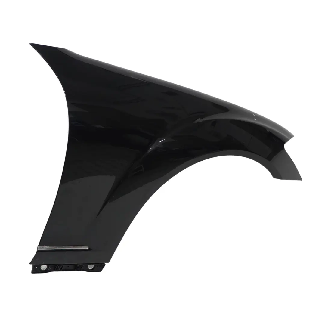 Mercedes W221 Wing Panel Fender Front Right O/S Side Panel Black - 040