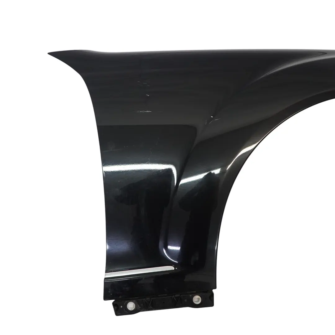 Mercedes W221 Wing Panel Fender Front Right O/S Side Panel Black - 040