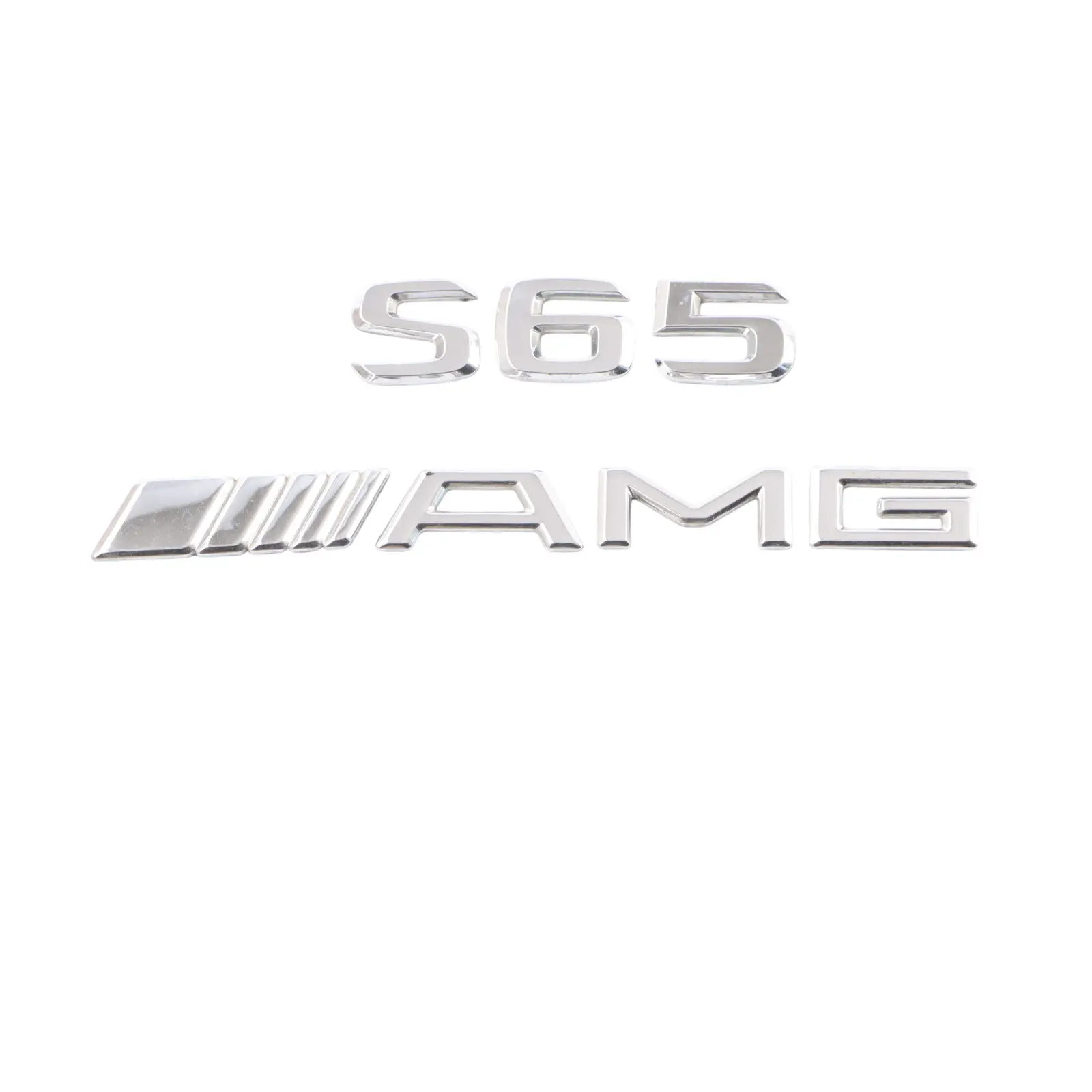 Mercedes W221 Rear Boot Tailgate Emblem Lettering S65 AMG Chrome A2308170915