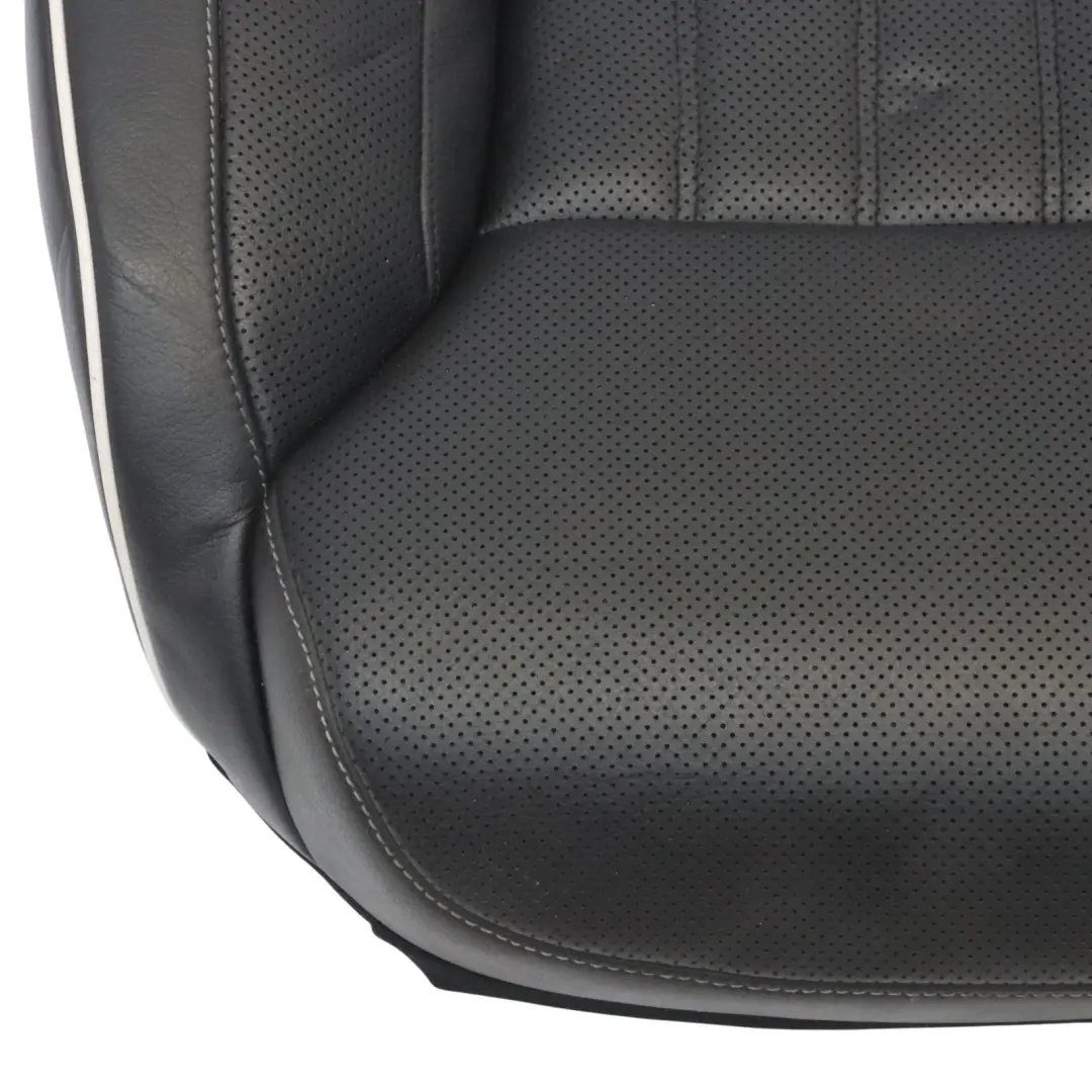 Mercedes R231 Front Seat Heated Right O/S Seat Cushion Covering Leather Black 