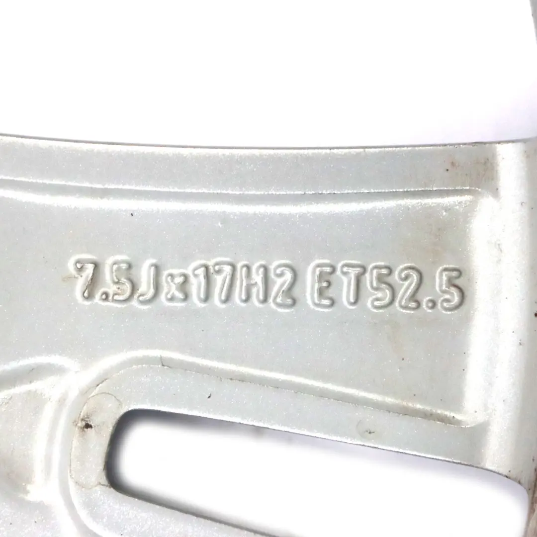 Mercedes W176 W246 Silver Alloy Wheel Rim 17" 7,5J ET:52,5 A2464011400