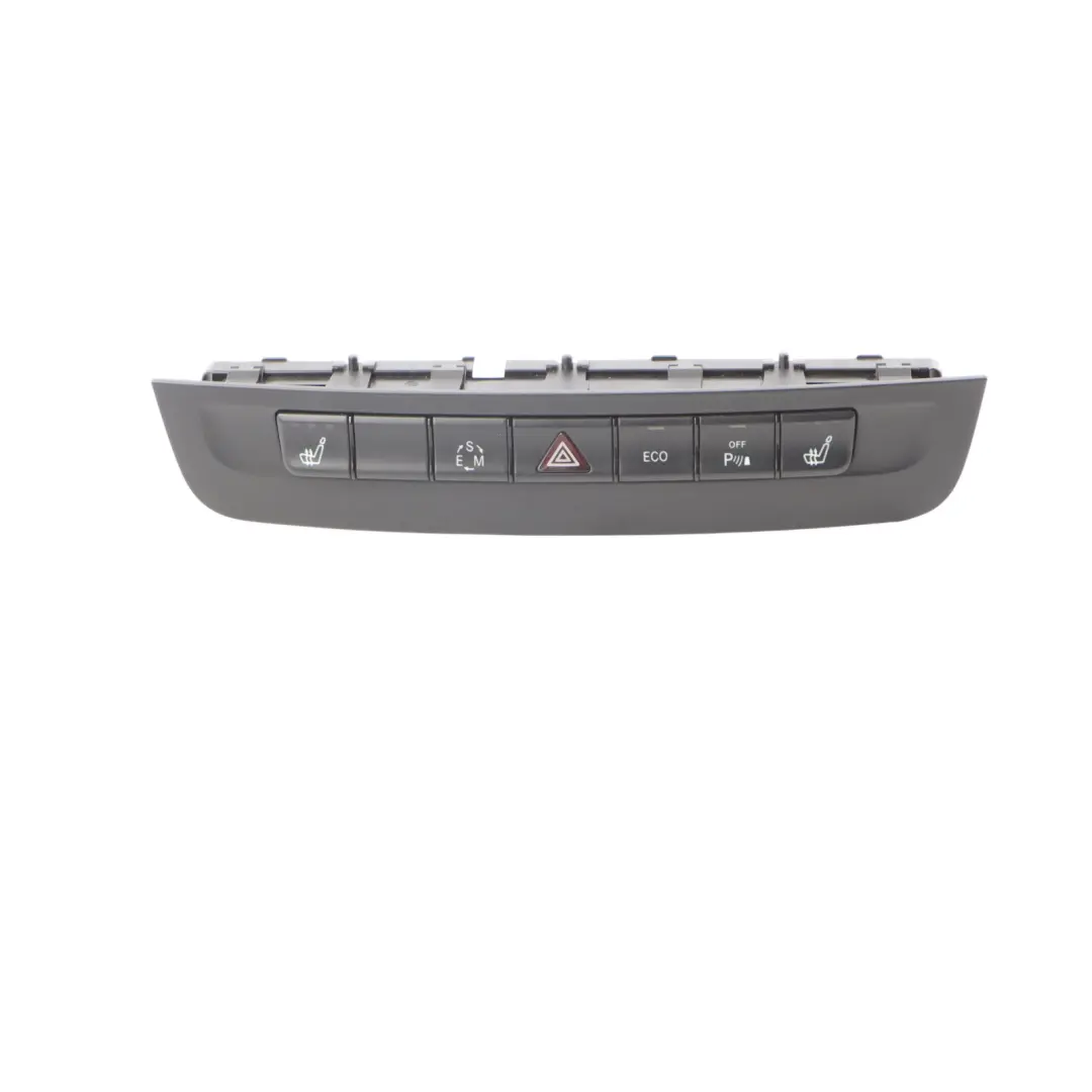 Mercedes C117 Centre Console PDC Hazard Heated Seats Switch Panel A2469052201