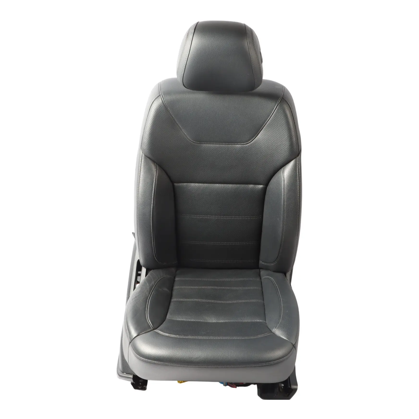 Mercedes W166 Sport Seat Front Right O/S Heated Memory Imitation Leather Black