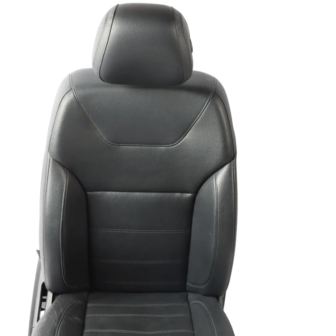 Mercedes W166 Sport Seat Front Right O/S Heated Memory Imitation Leather Black