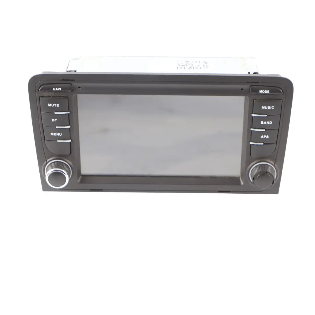 Audi A3 8P Head Unit Display Screen Sat Nav Navigation Dashboard Unit