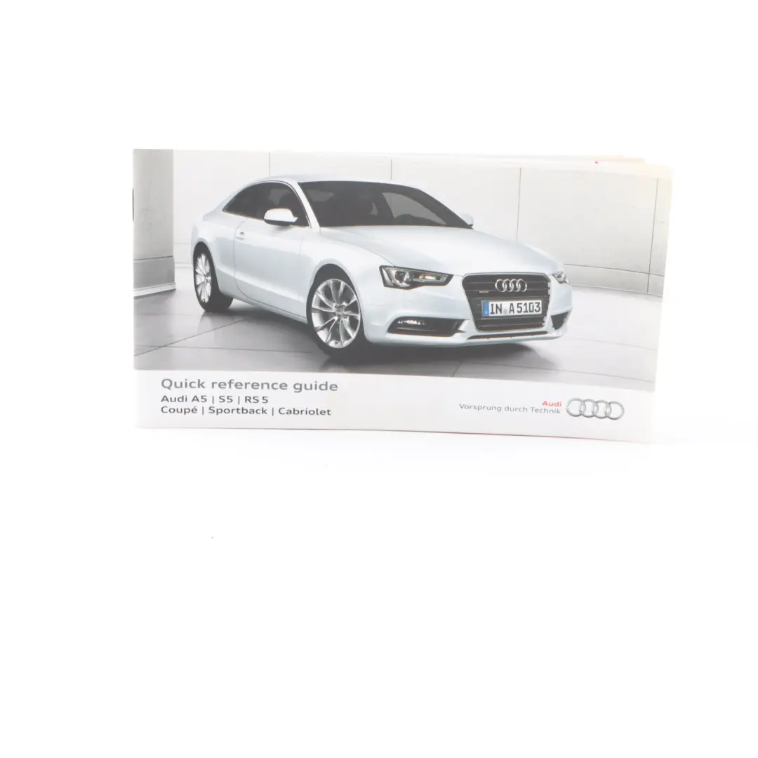 Audi Service Booklet Book Set Pouch Case Wallet