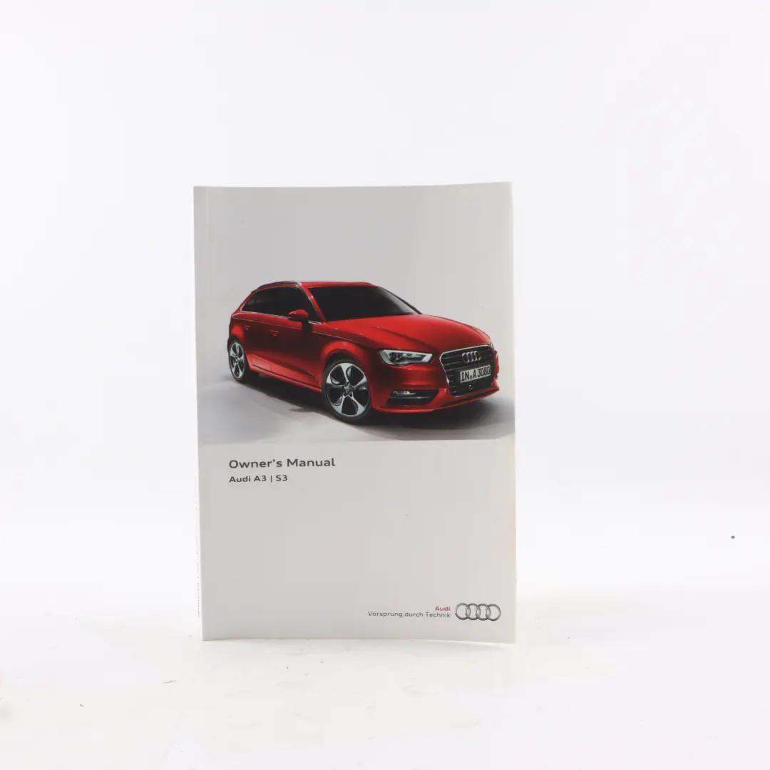 Audi A3 S3 RS3 8V Owner's Manual Service Booklet Book Set Pouch Case Wallet