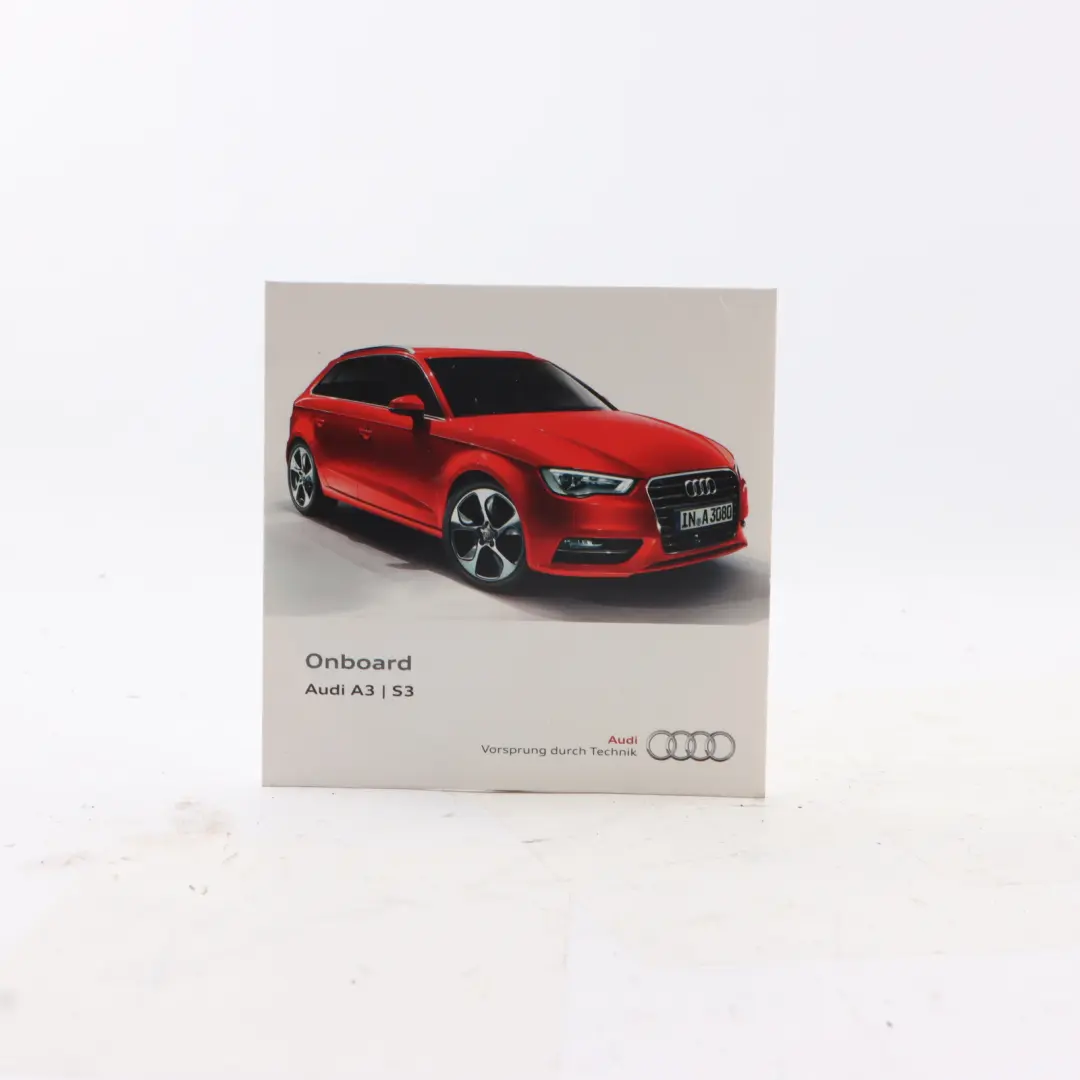 Audi A3 S3 RS3 8V Owner's Manual Service Booklet Book Set Pouch Case Wallet