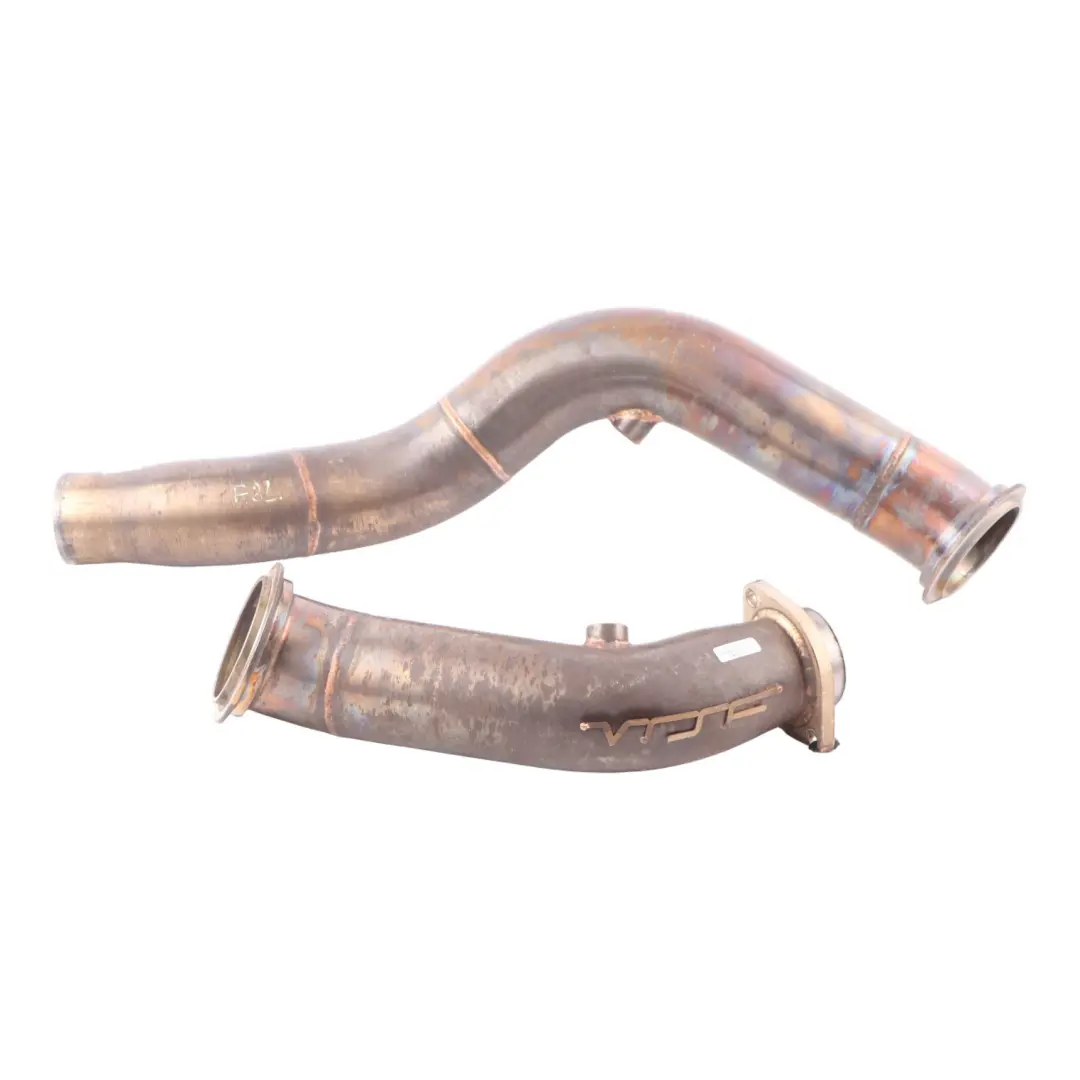 BMW F82 M4 S55 Exhaust Decat Catless Cat Del Primary Downpipes Set Kit