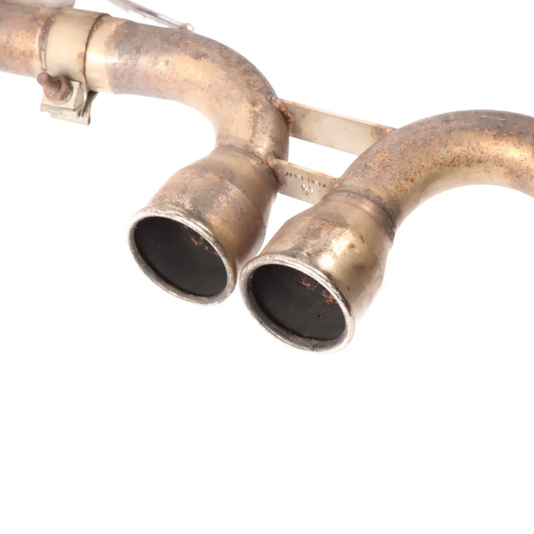 Mini R53 Malian Rear Exhaust System Cooper S W11 Muffler Double Pipe Chrome