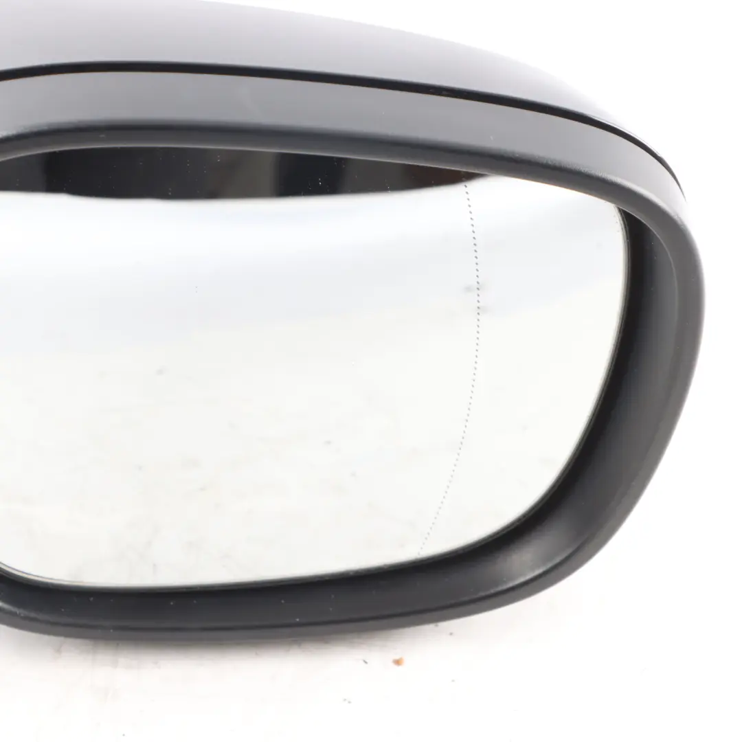 Wing Mirror Door BMW X1 E84 Heated Right Outside O/S Schwarz 2 Black 668