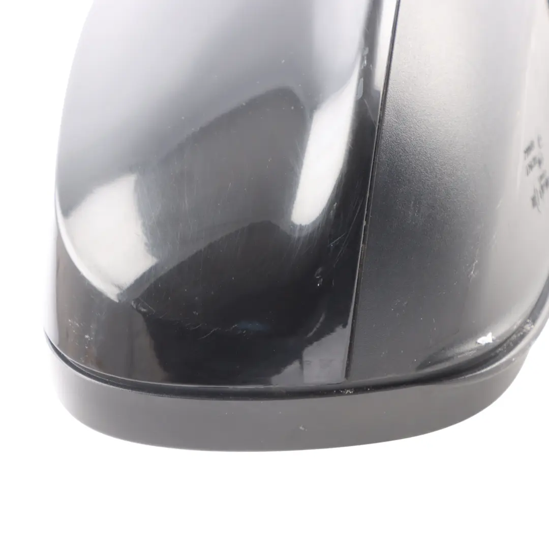 Wing Mirror Door BMW X1 E84 Heated Right Outside O/S Schwarz 2 Black 668