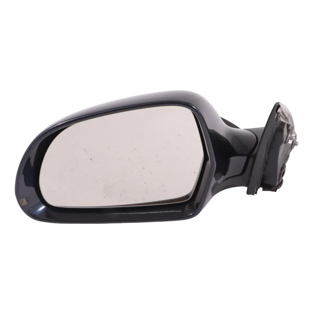 Audi A6 C6 Wing Mirror Door Left N/S Door Night Blue Pearl Effect - Z5D