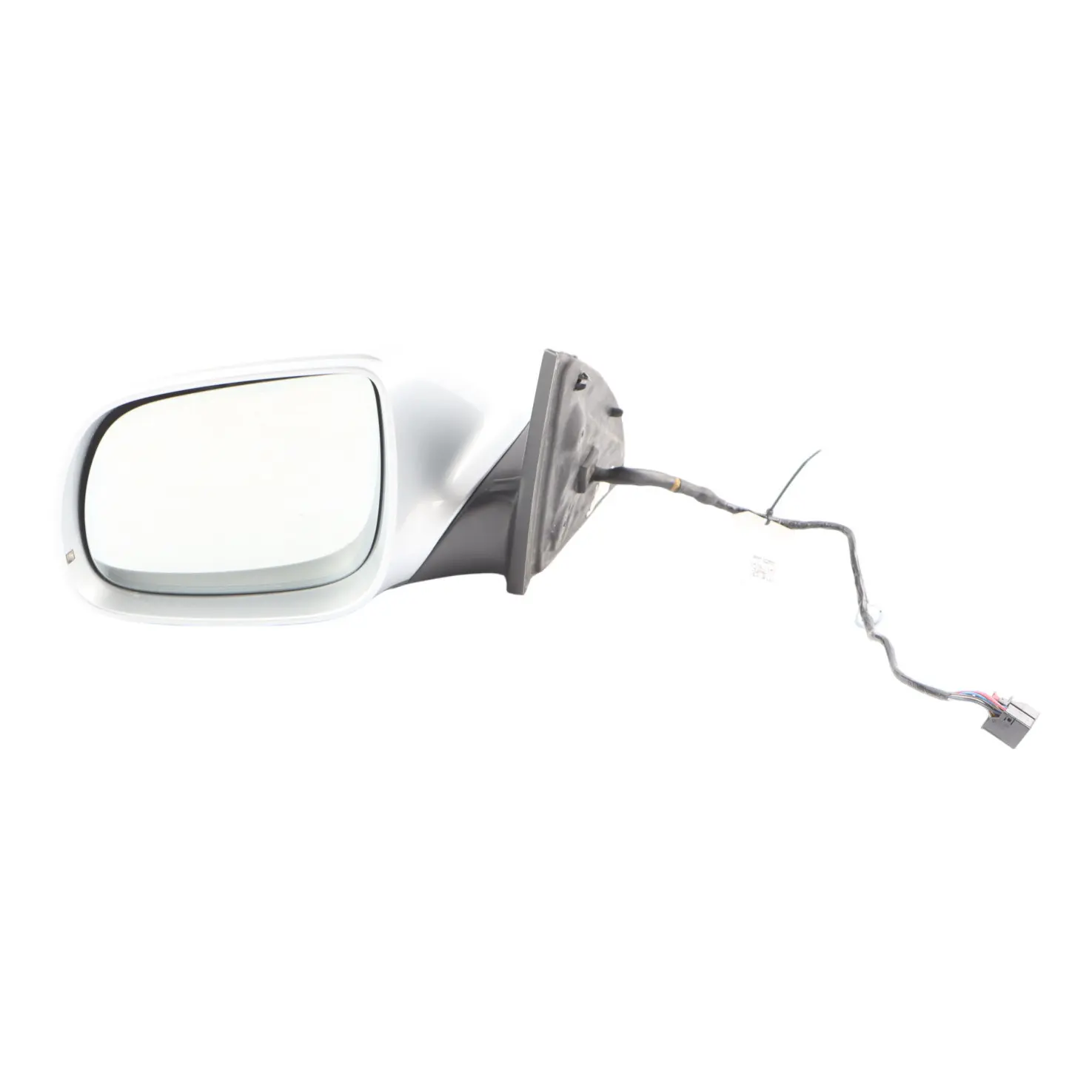 Audi Q7 4L Door Wing Mirror Heated Electric Power Fold Left N/S Ice Silver - X7W