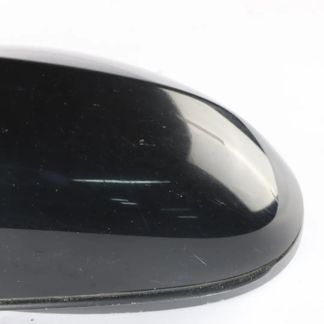 BMW 1 Series 3 E87 Heated Passenger Left Wing Mirror N/S Schwarz 2 Black 5 Pins