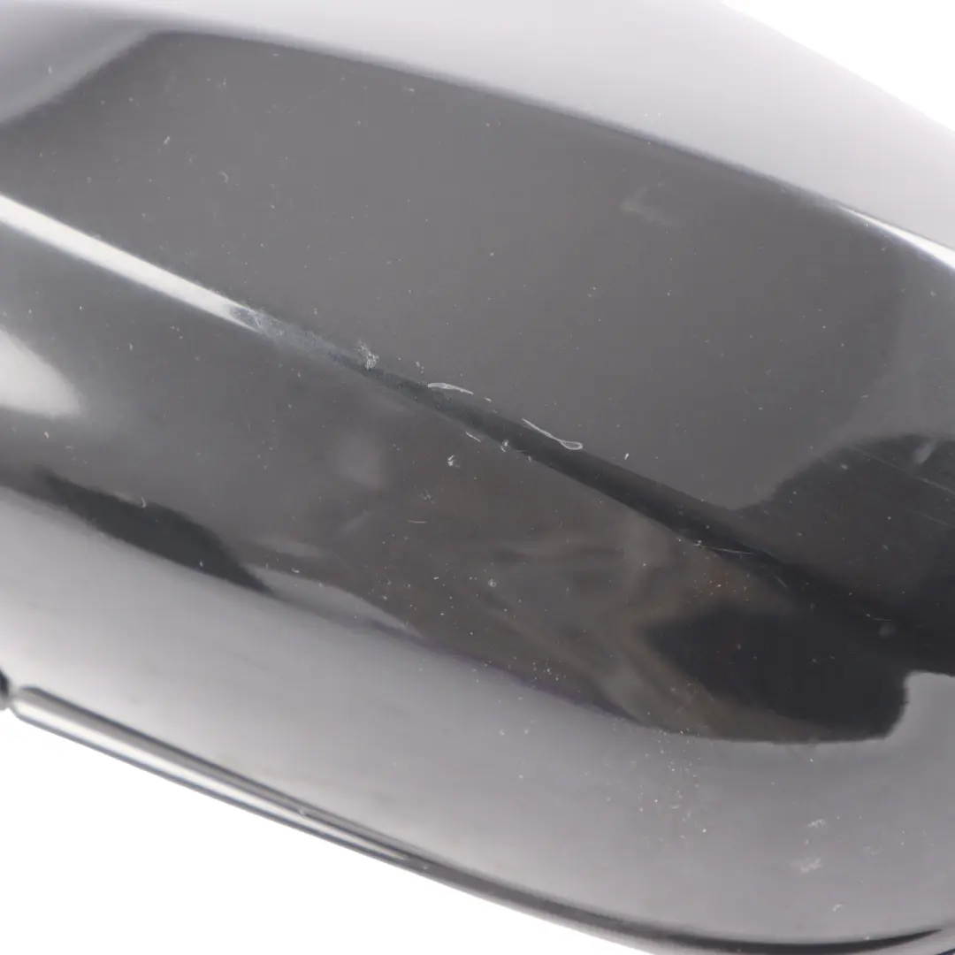 Mirror Wing Door BMW E92 E93 Outside Heated Left N/S Black Sapphire 475 7268213