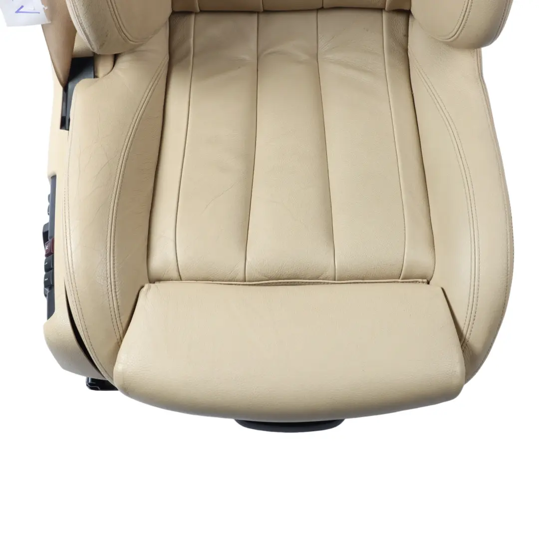 BMW F33 Sport Seat Front Right O/S Heated Leather Dakota Beige Exclusive Seam