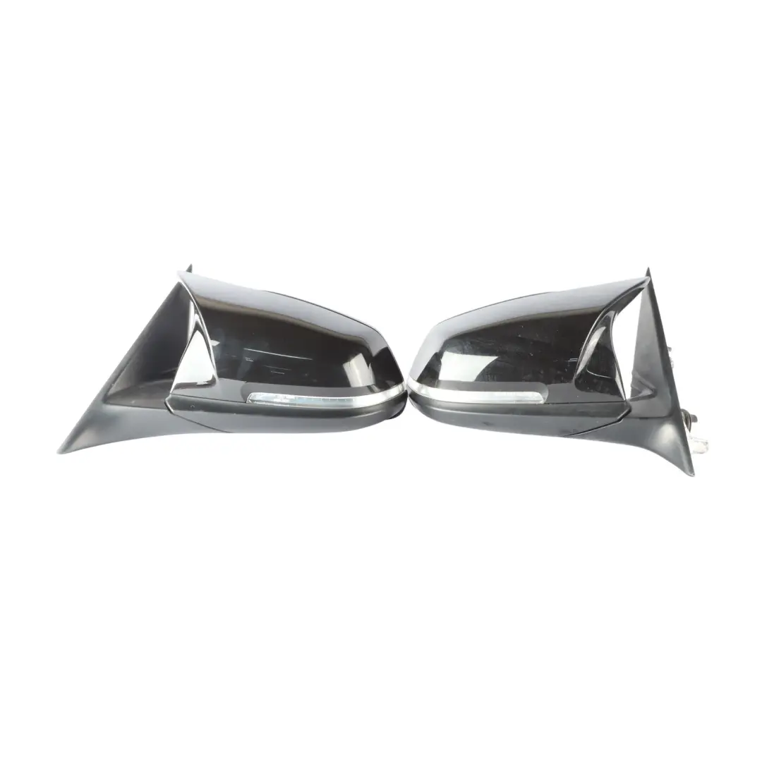 Wing Mirror BMW F30 F31 Heated Door Right Left O/N/S Outside 6 Pin Black Set