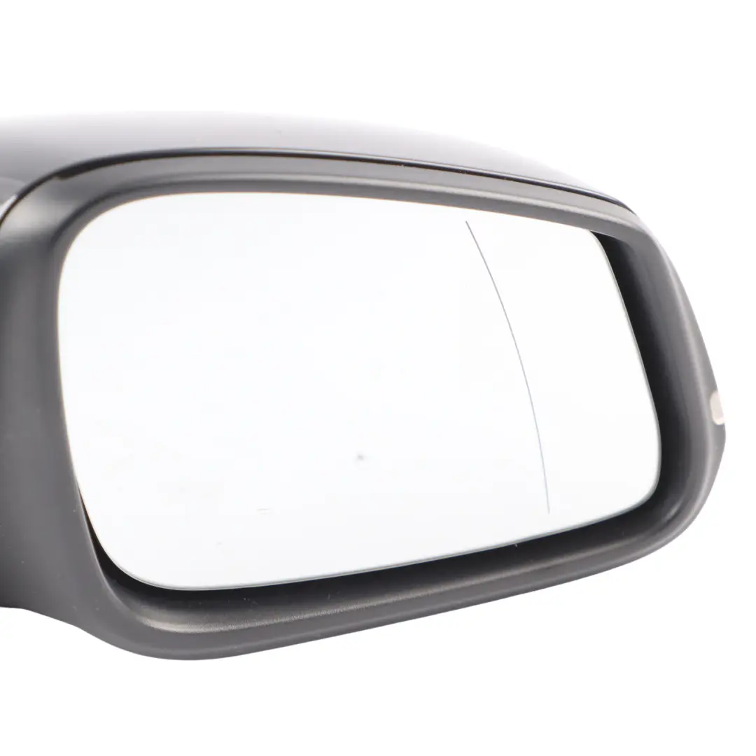 Wing Mirror BMW F30 F31 Heated Right O/S Outside Schwarz 2 Black 668