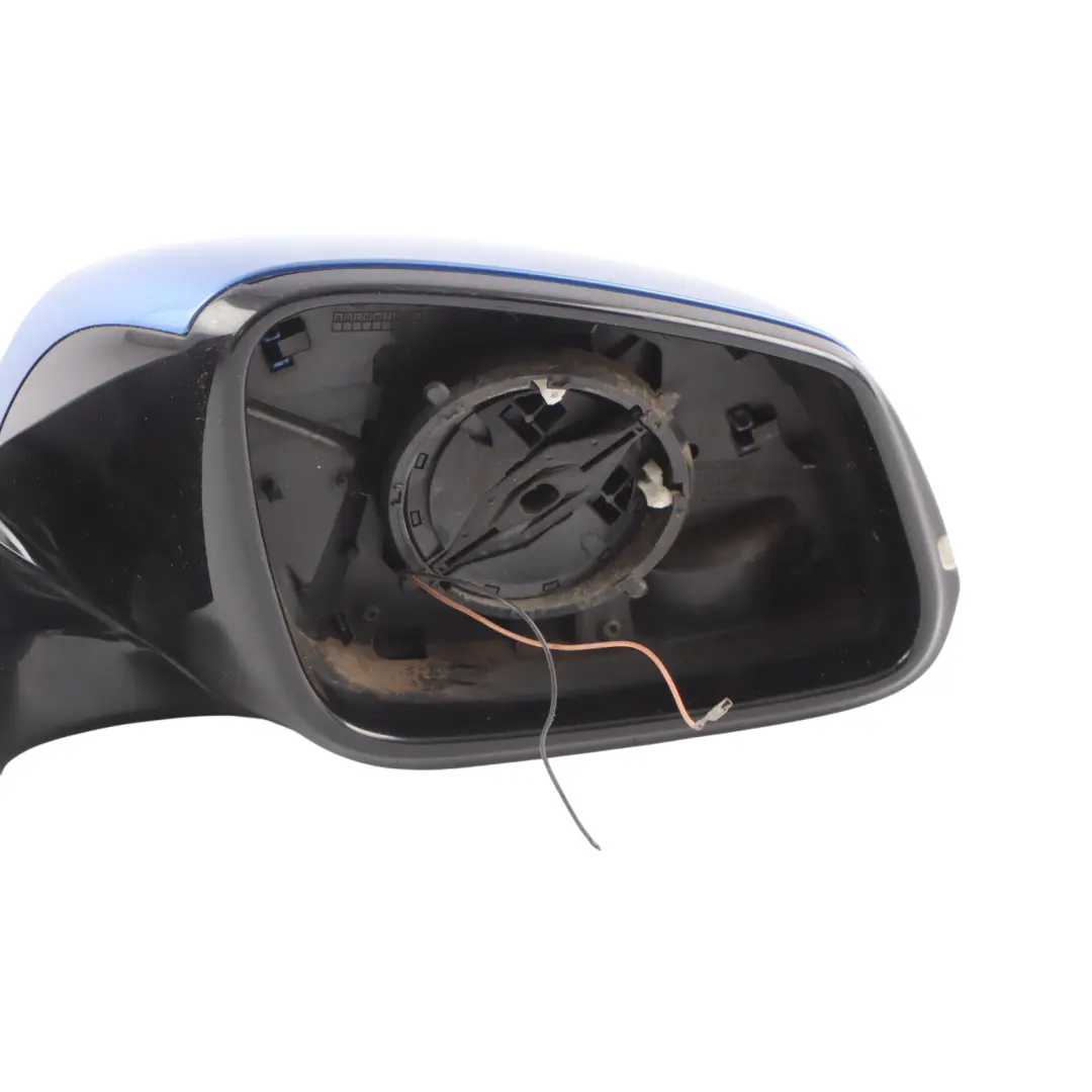 Wing Mirror BMW F30 F31 High Gloss Heated Right O/S Estorilblau Estoril Blue B45