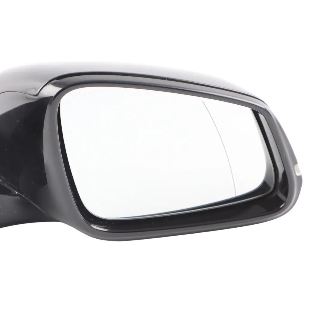 BMW F30 F31 High Gloss Heated Right Wing Mirror O/S Schwarz 2 Black - 668