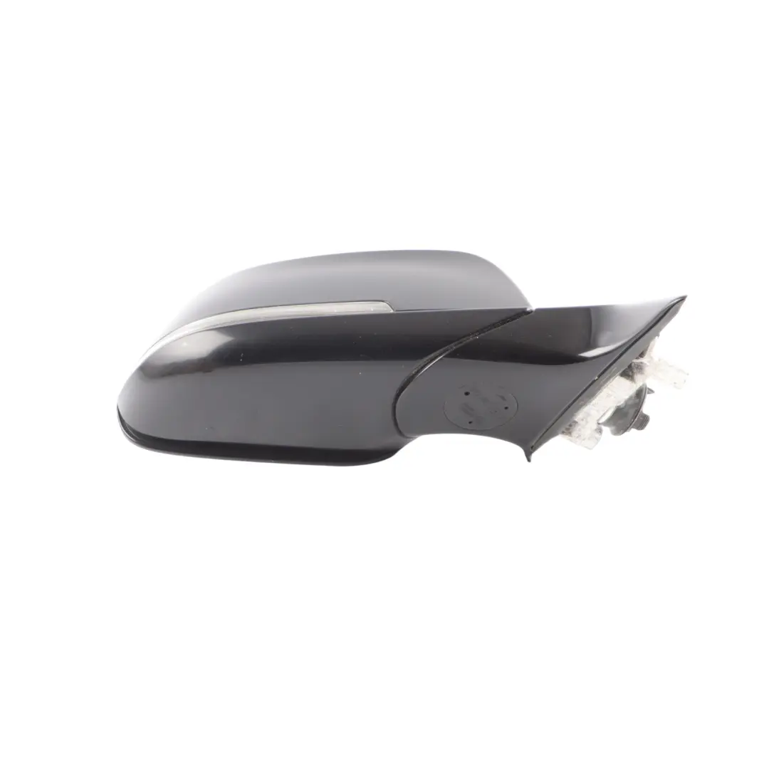 BMW F30 F31 High Gloss Heated Right Wing Mirror O/S Schwarz 2 Black - 668