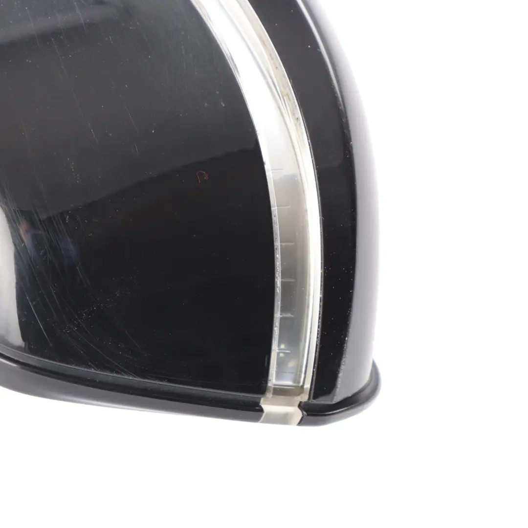 BMW F30 F31 High Gloss Heated Right Wing Mirror O/S Schwarz 2 Black - 668