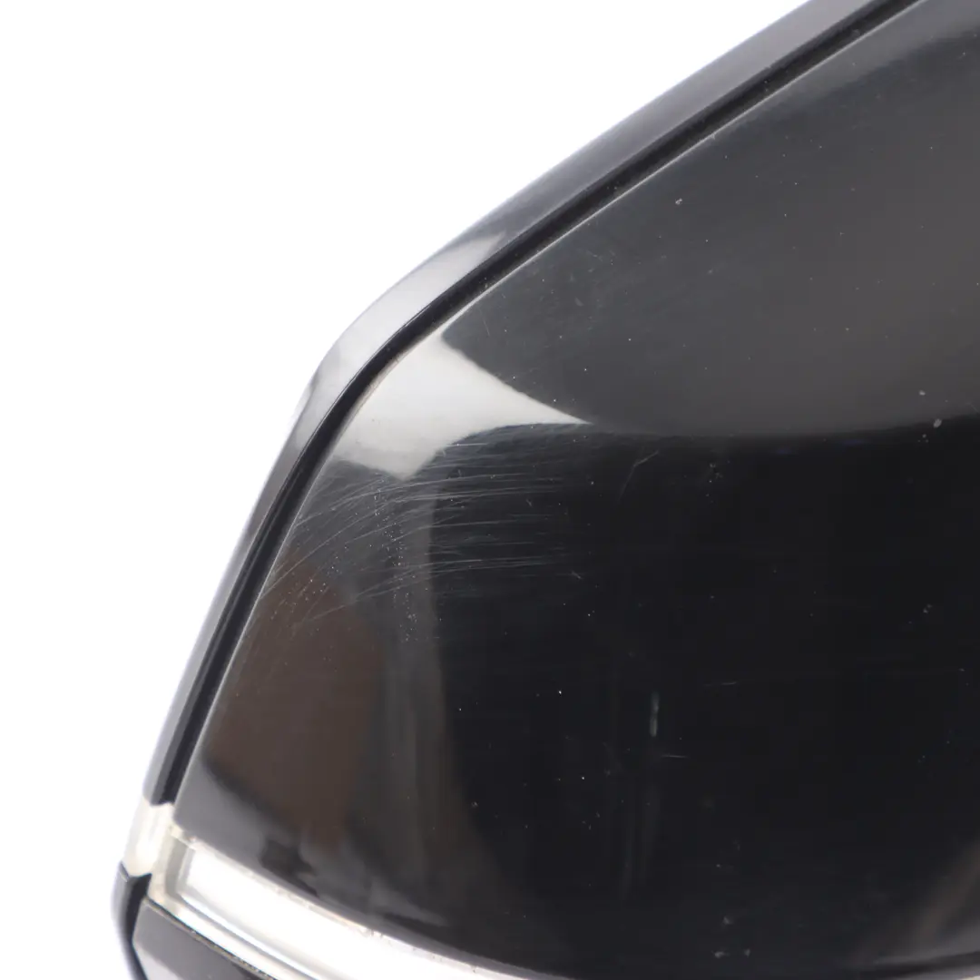 BMW F30 F31 High Gloss Heated Right Wing Mirror O/S Schwarz 2 Black - 668