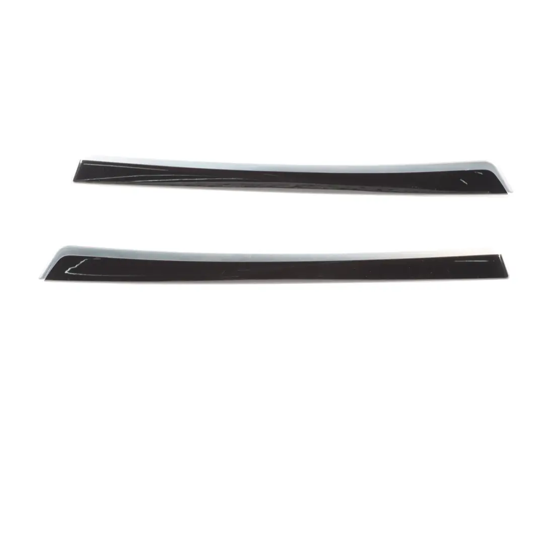 Trim Strip Set BMW F10 F11 Dashboard Console Decor Cover Set Pianolack Black