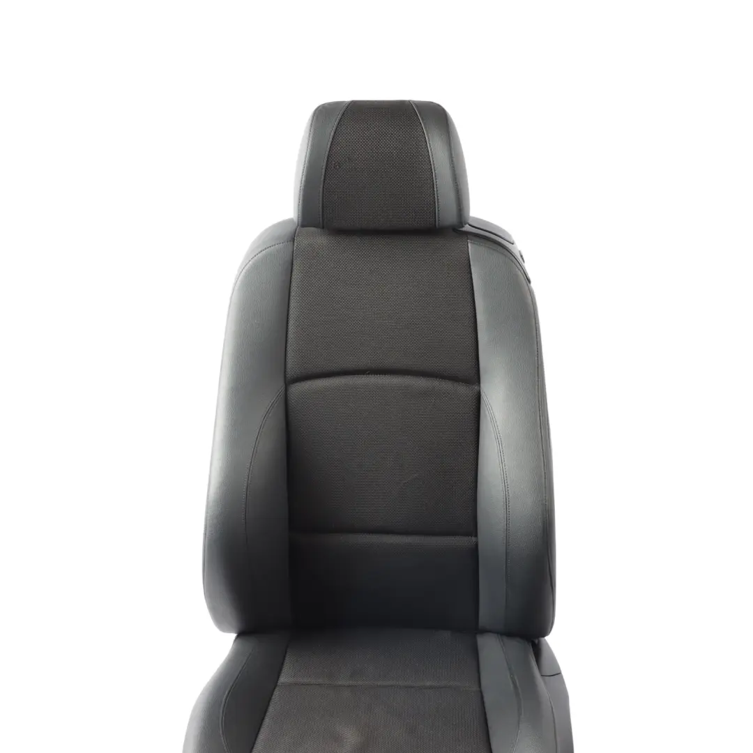 BMW E81 M Sport Front Left N/S Memory Seat Side Black Cloth Imitation Leather