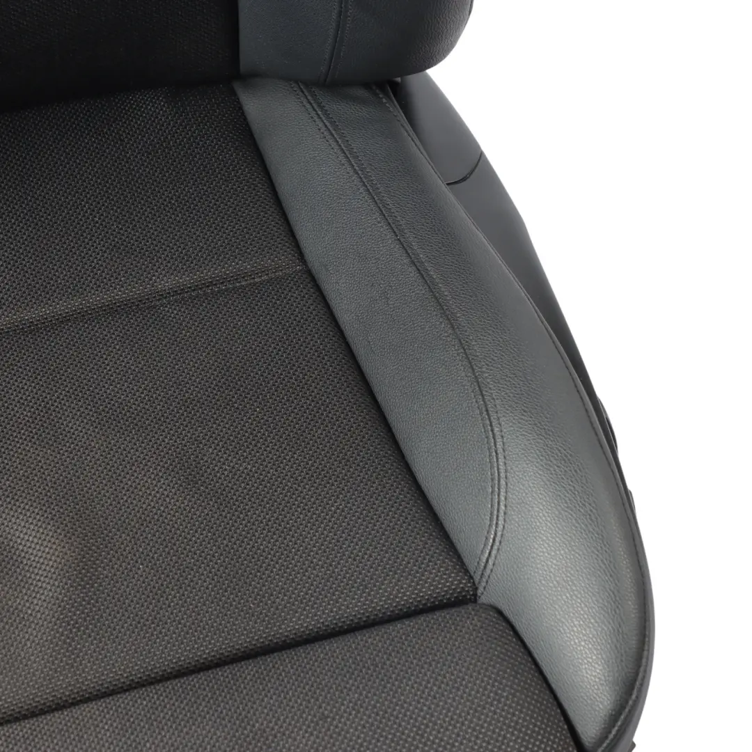 BMW E81 M Sport Front Left N/S Memory Seat Side Black Cloth Imitation Leather