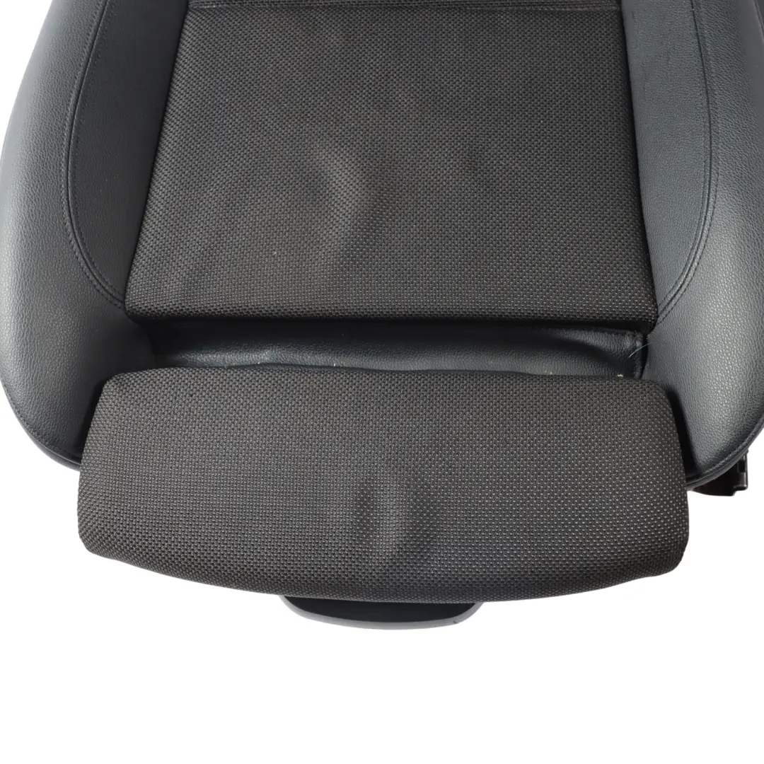 BMW E81 M Sport Front Left N/S Memory Seat Side Black Cloth Imitation Leather