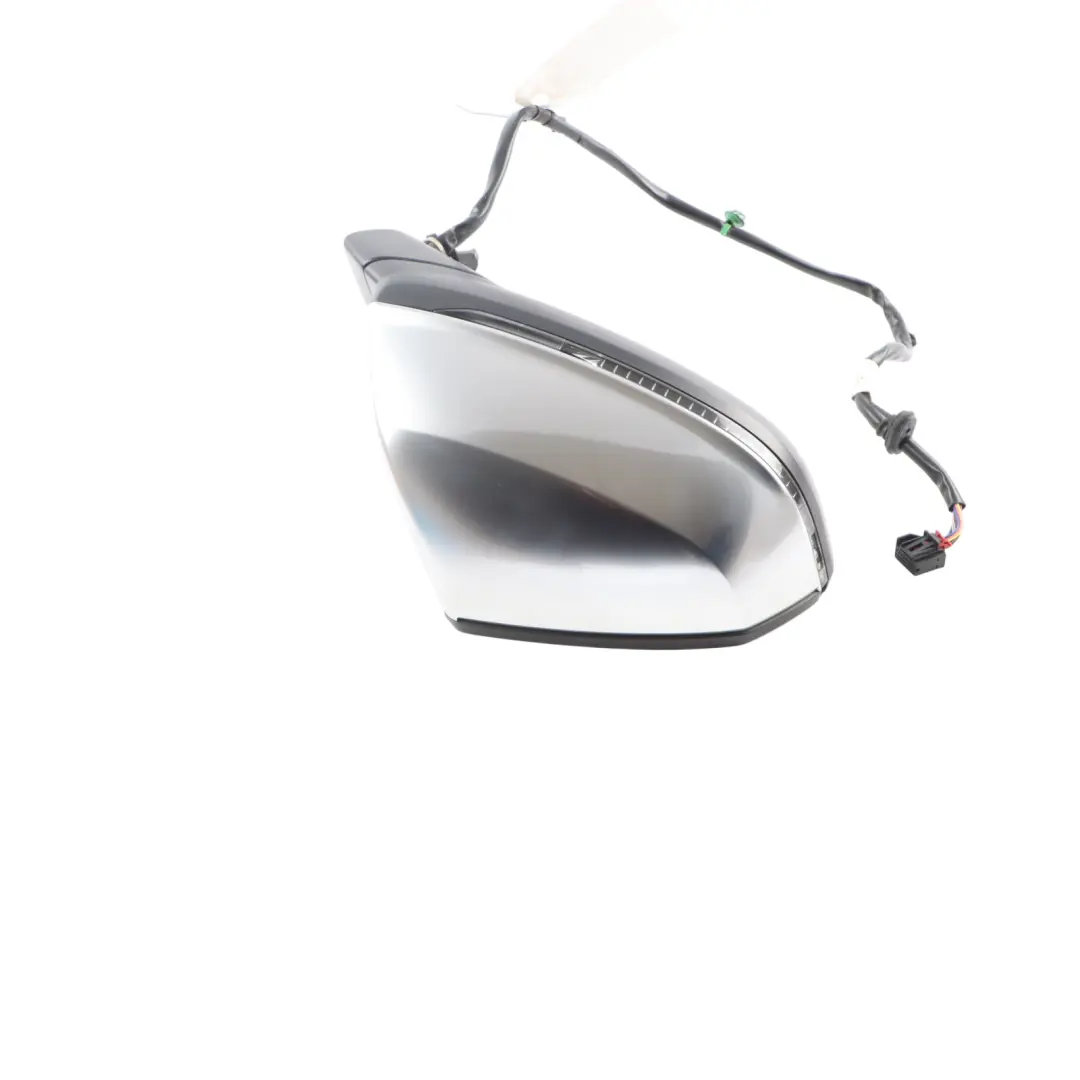 Audi SQ5 FY Front Mirror Wing Door Electric Right O/S Aluminium 80C857410E