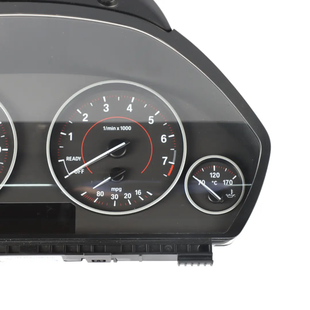 BMW F30 F31 F32 Petrol Instrument Cluster Speedometer Clocks Manual MPH 8794249