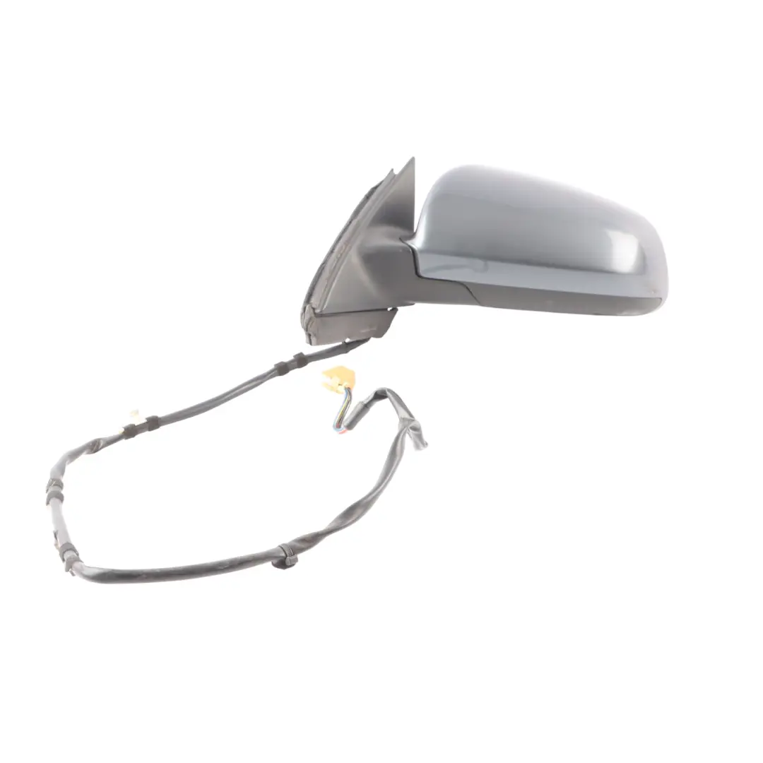 Audi A4 B7 Mirror Wing Left N/S Door Outer View Dolphin Grey X7Z 8E2858531AC