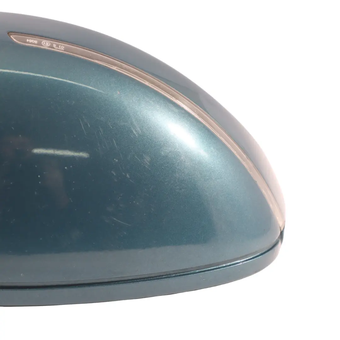 Audi TT 8J Coupe Door Wing Mirror Right O/S Petrol Blue Pearl - X5Z 8J0857502A