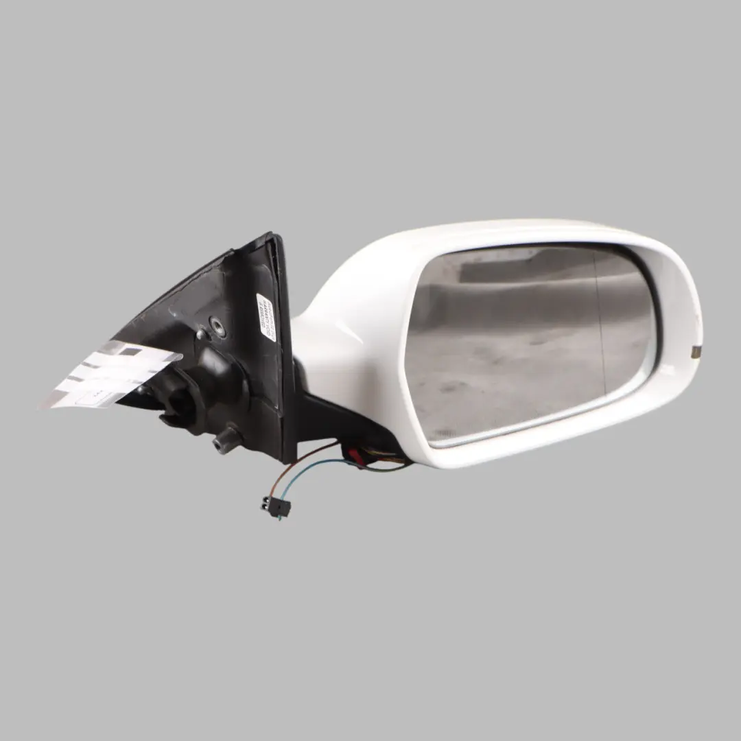 Audi A4 B8 Electric Mirror Wing Right O/S Door Ibis White - Y9C 8K2857410AF