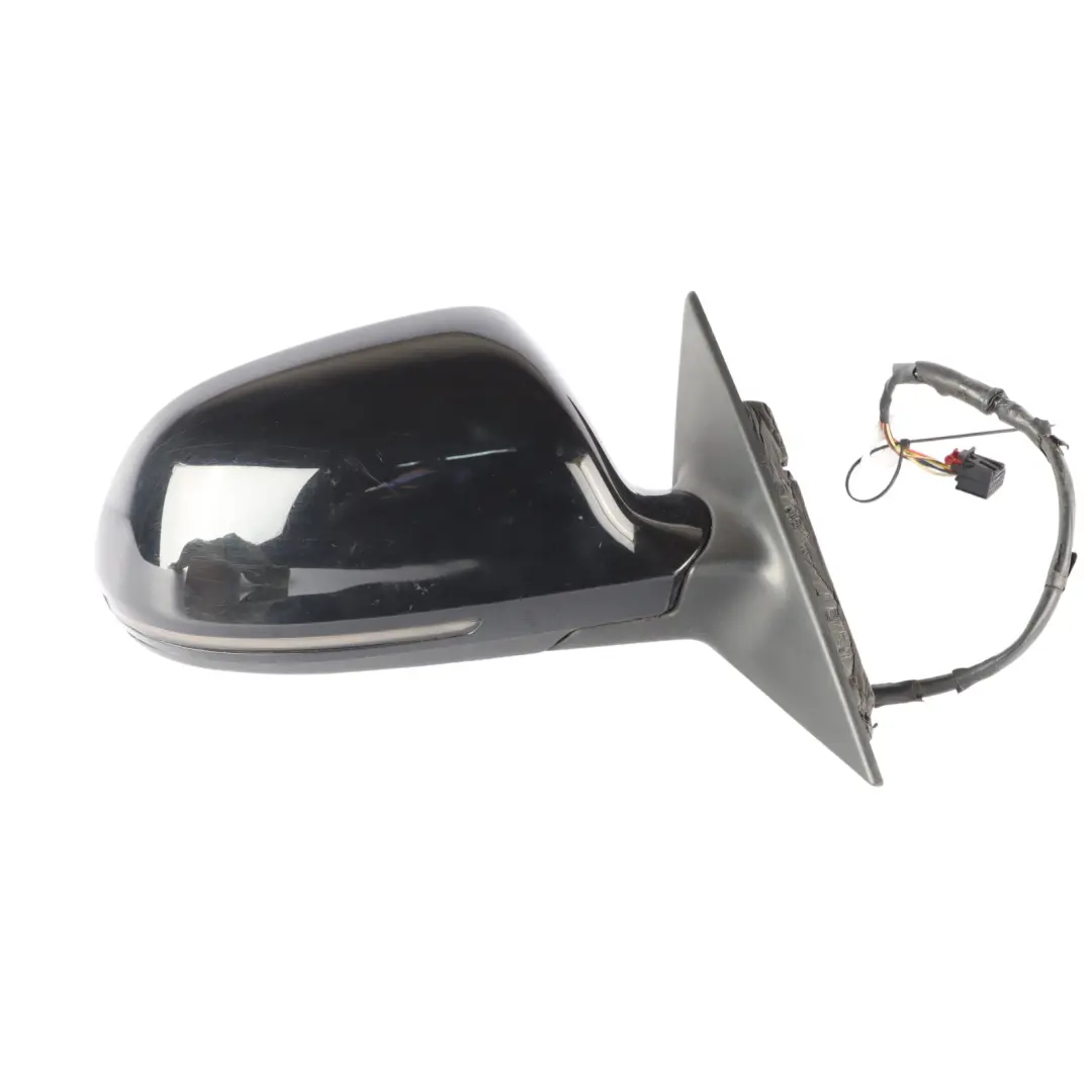 Audi A3 8P Electric Wing Mirror Right O/S Door Phantom Black Z9Y 8P2858532DB