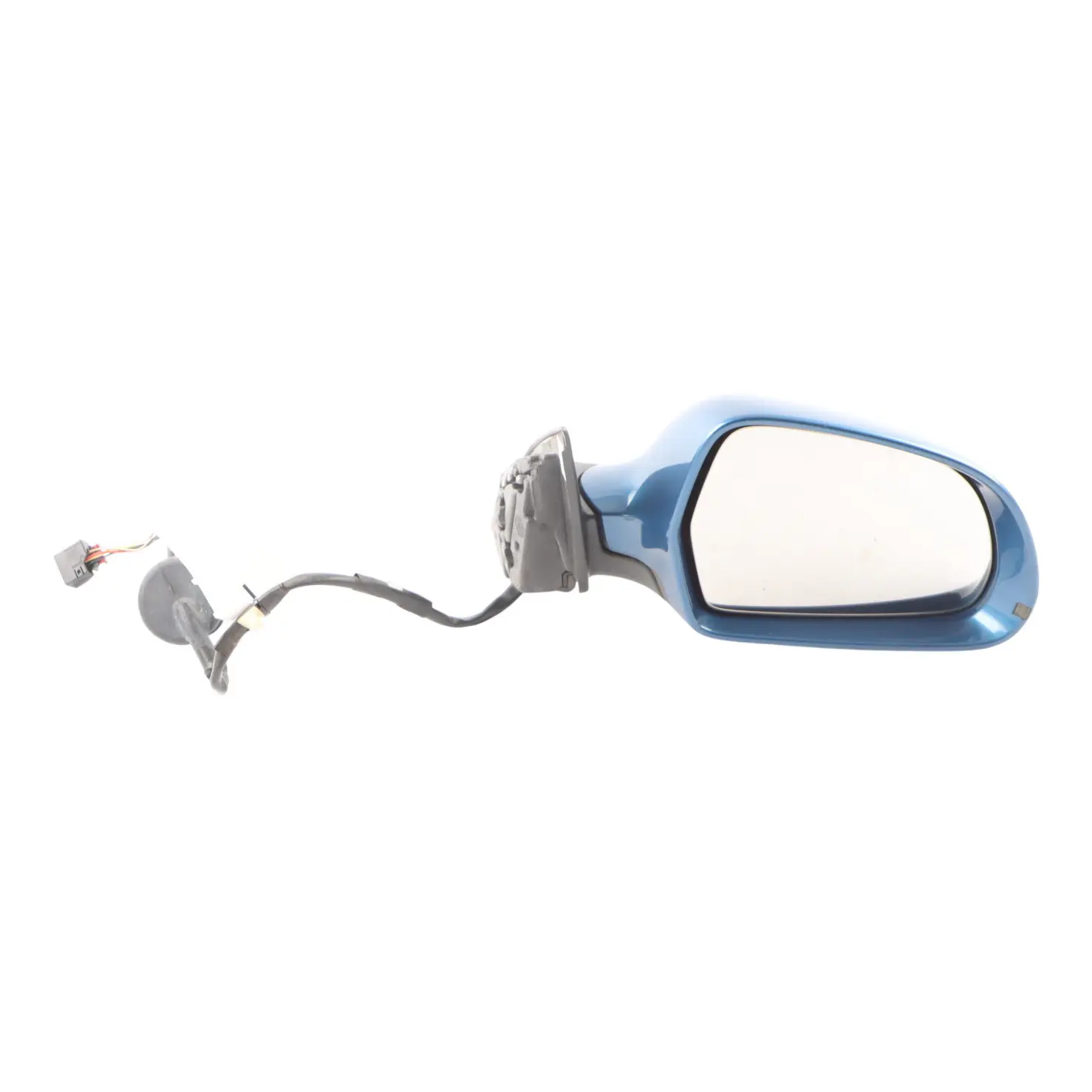 Audi A3 8P Wing Mirror Glass Door Right O/S Aruba Blue Pearl - X5V 8P2858532EB